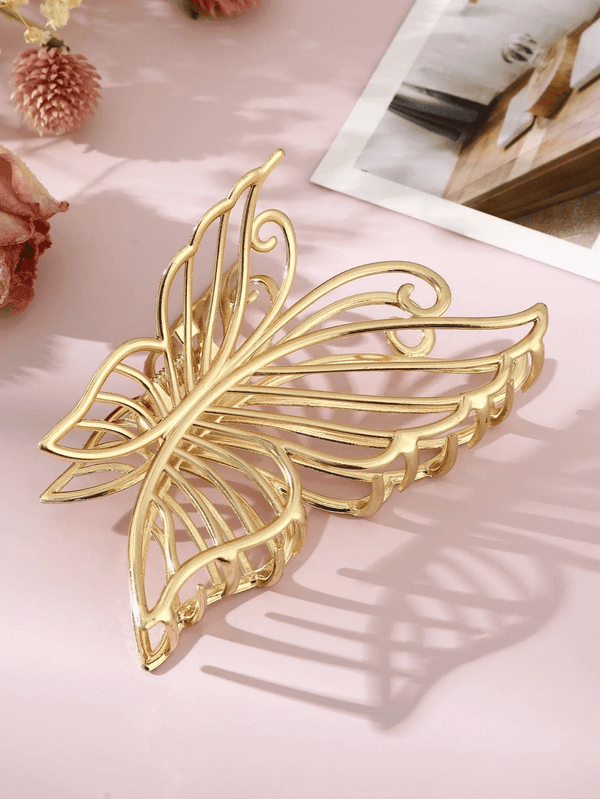 1pc Women Butterfly Design Fashion Hair Claw For Hair Decoration - Shop Express
