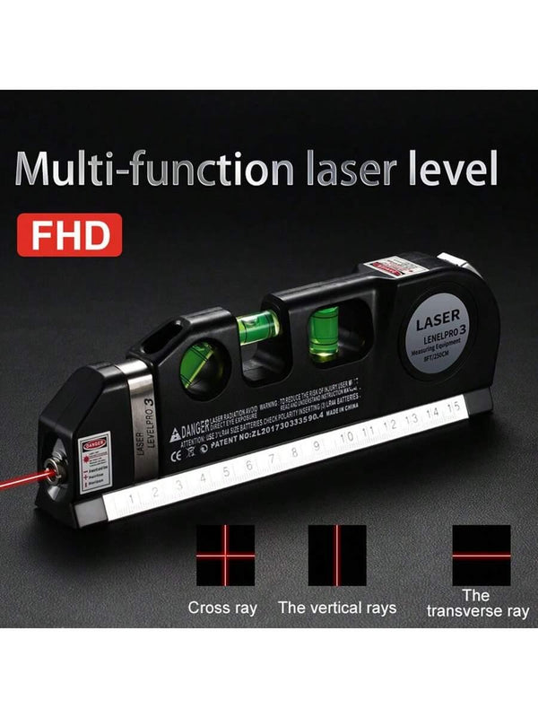 1 PC Laser Level Line Tool, Multipurpose Laser Level Kit Standard Cross Line Laser Level Laser Line Leveler Beam Tool