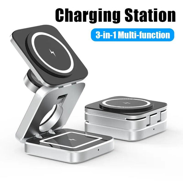 3 in 1 Wireless Charging Station - Shop Express