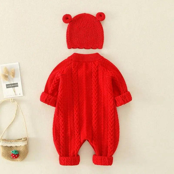 CharmBaby Knit Romper - Shop Express