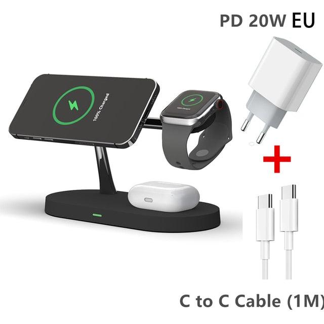 3-in-1 Wireless Magsafe Charger Stand - Shop Express