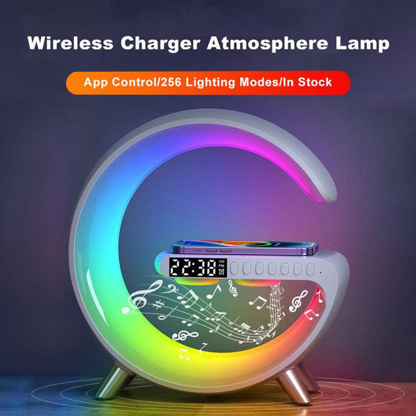 Bluetooth Speaker Wireless Charger Lamp - Shop Express