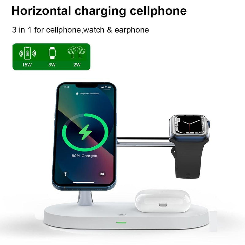 3-in-1 Wireless Magsafe Charger Stand - Shop Express