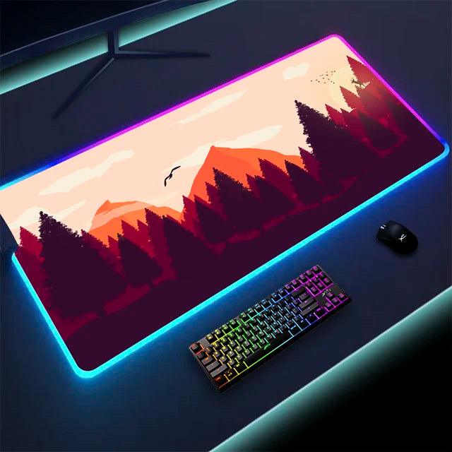 Luminous LED Lighting Mouse Pad - Shop Express