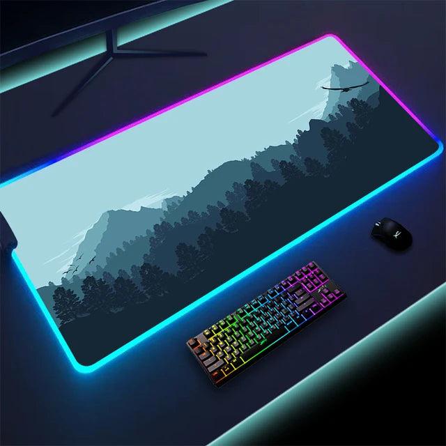 Luminous LED Lighting Mouse Pad - Shop Express