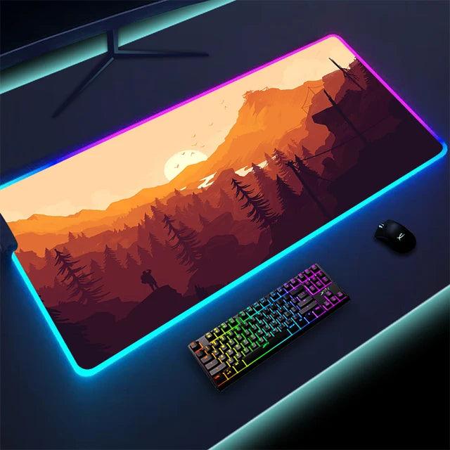 Luminous LED Lighting Mouse Pad - Shop Express