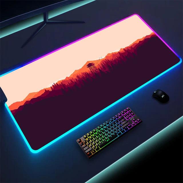 Luminous LED Lighting Mouse Pad - Shop Express