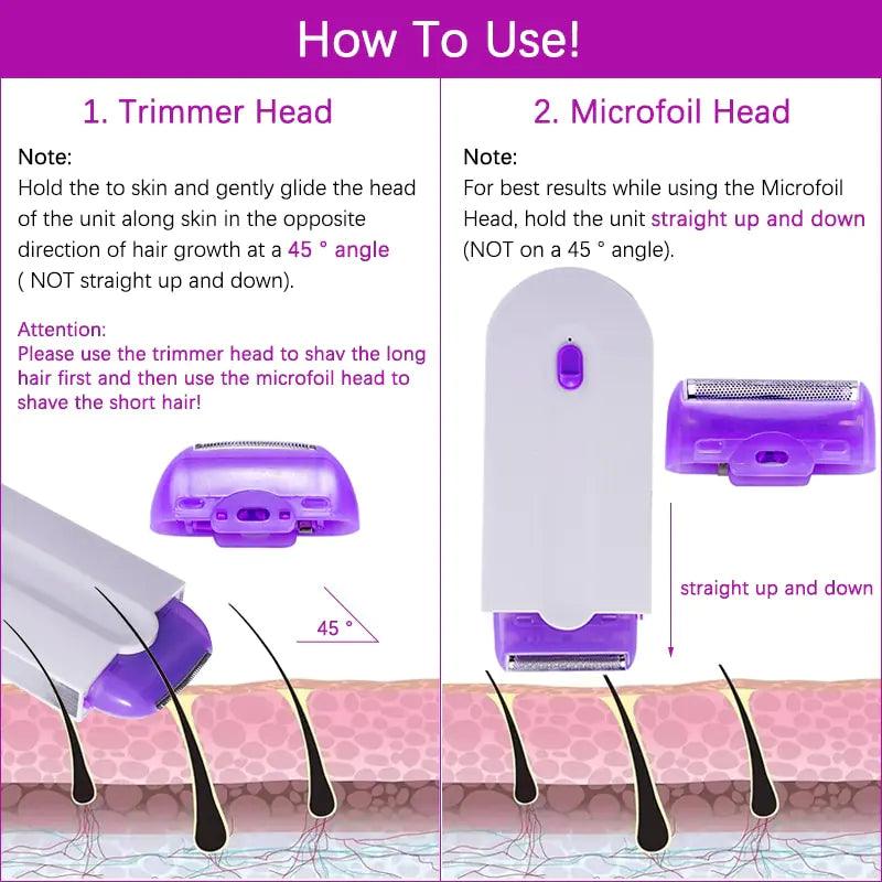 Painless Hair Removal Laser Kit - Shop Express