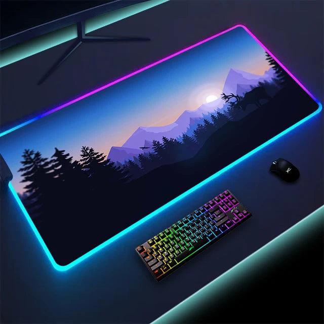 Luminous LED Lighting Mouse Pad - Shop Express