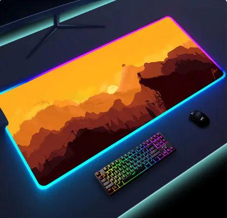 Luminous LED Lighting Mouse Pad - Shop Express