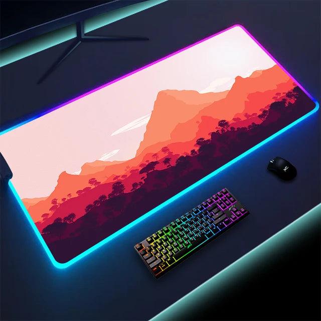 Luminous LED Lighting Mouse Pad - Shop Express