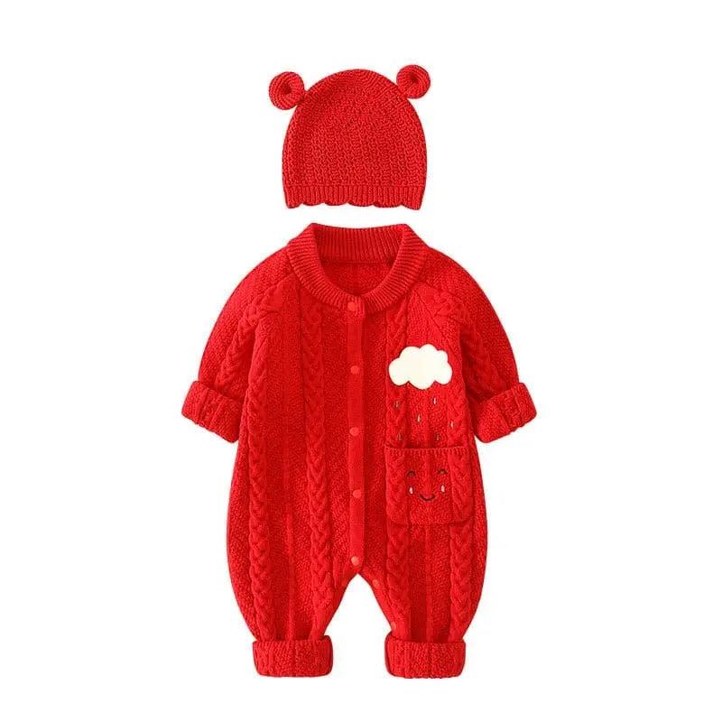 CharmBaby Knit Romper - Shop Express