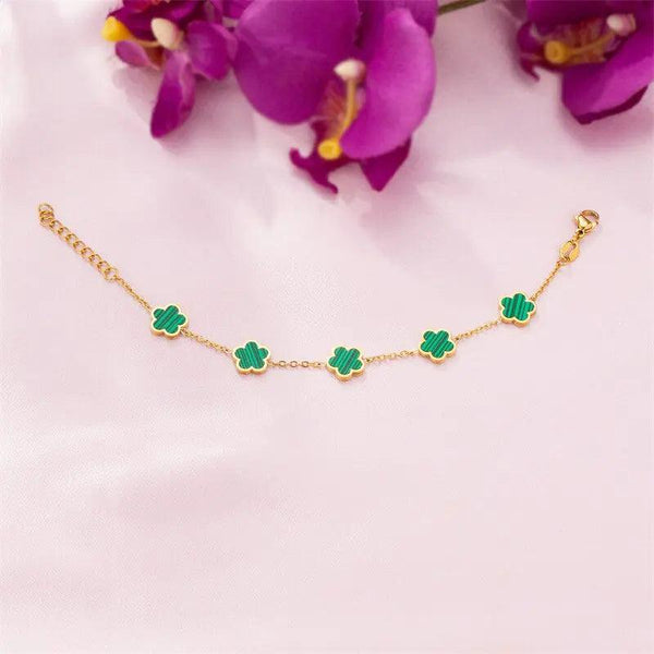 Ladies Charm Flower Bracelets - Shop Express