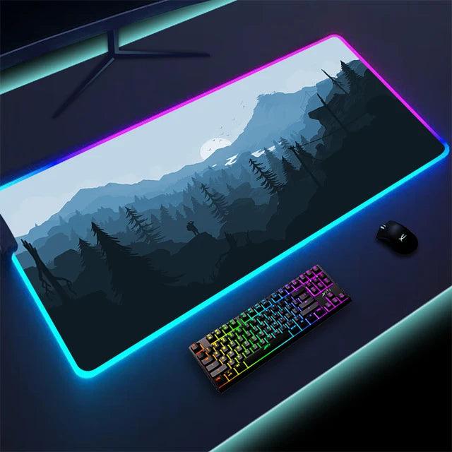 Luminous LED Lighting Mouse Pad - Shop Express