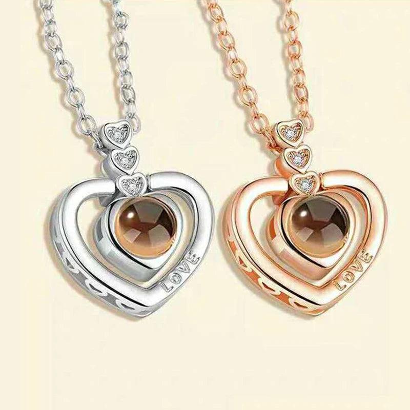 Projection Heart Pendant - Shop Express