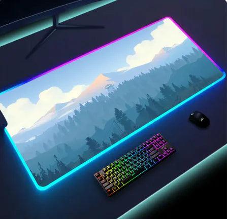 Luminous LED Lighting Mouse Pad - Shop Express