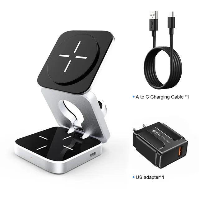 3 in 1 Wireless Charging Station - Shop Express