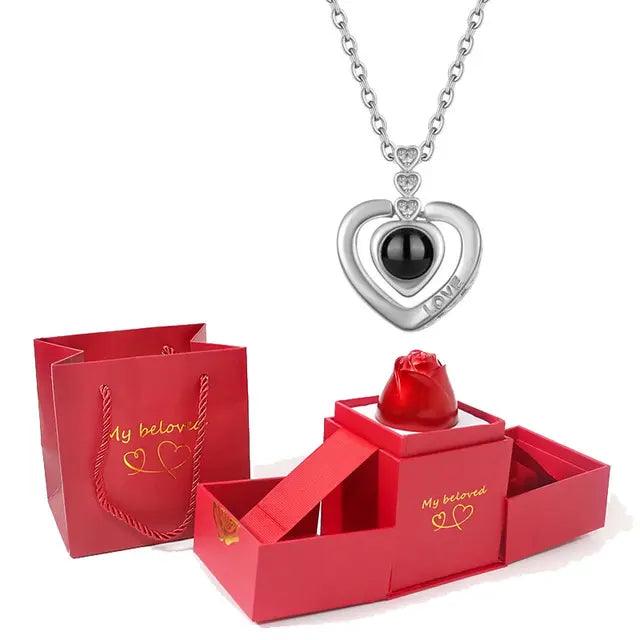 Projection Heart Pendant - Shop Express