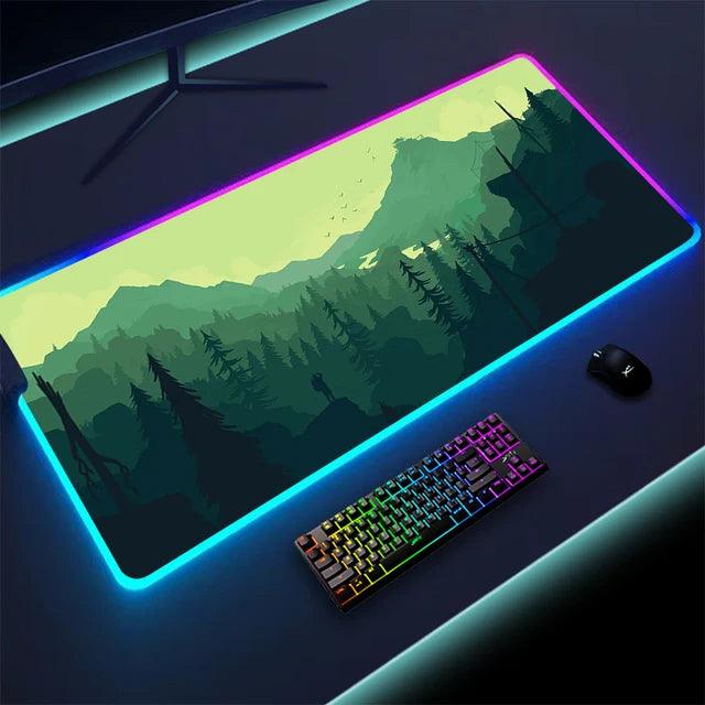 Luminous LED Lighting Mouse Pad - Shop Express