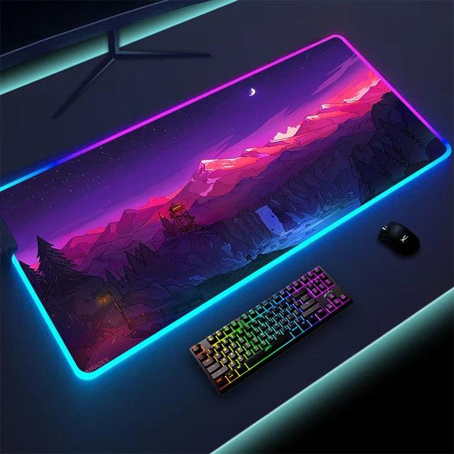 Luminous LED Lighting Mouse Pad - Shop Express