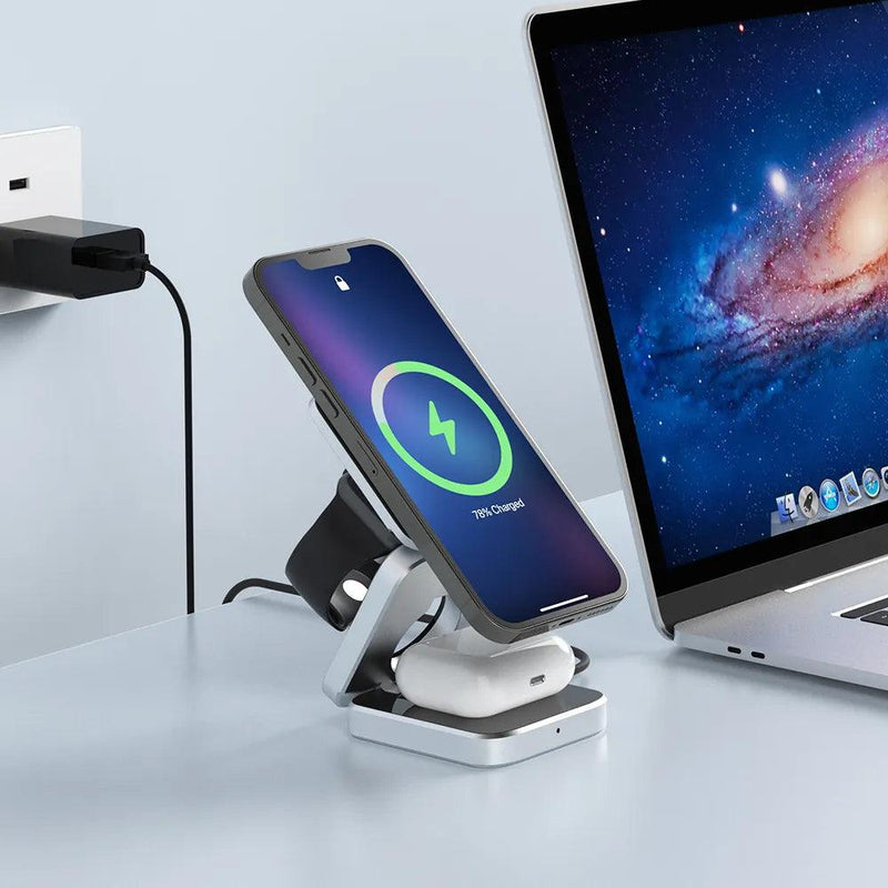 3 in 1 Wireless Charging Station - Shop Express