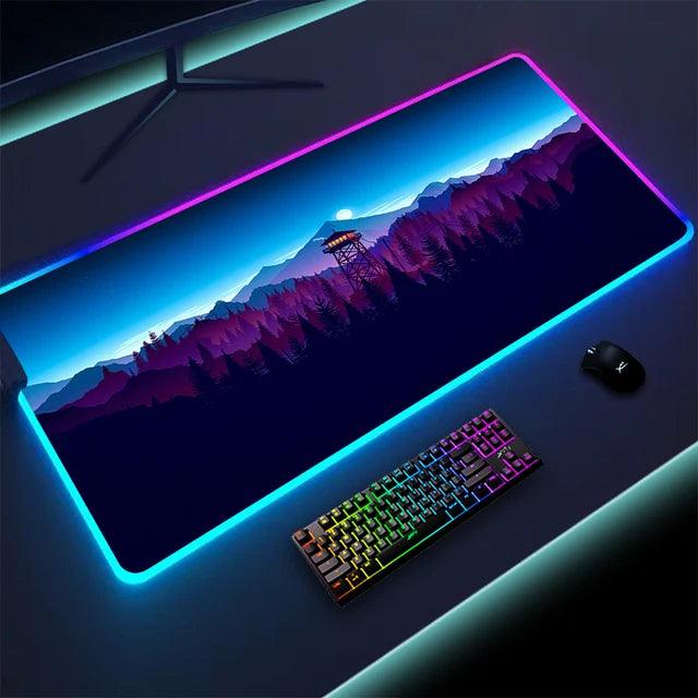 Luminous LED Lighting Mouse Pad - Shop Express