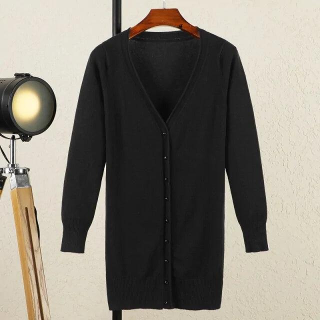 V-neck Woman Cardigan - Shop Express