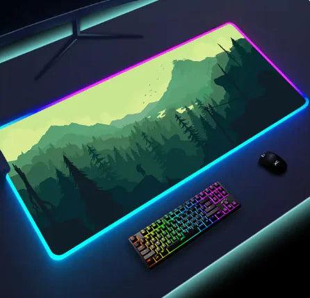 Luminous LED Lighting Mouse Pad - Shop Express