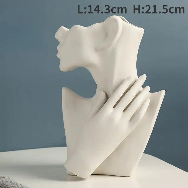 Woman Body Ceramic Vase - Shop Express