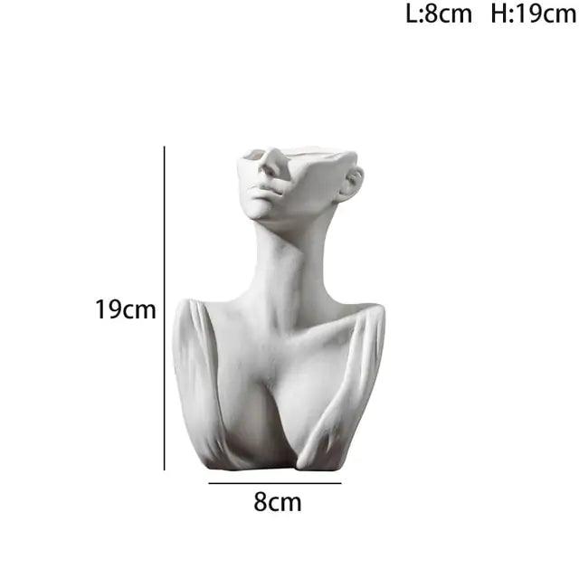 Woman Body Ceramic Vase - Shop Express