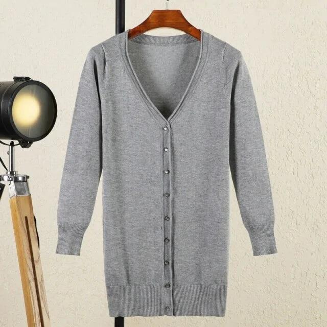 V-neck Woman Cardigan - Shop Express