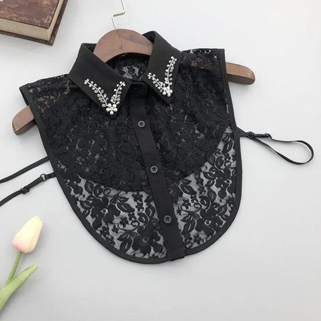 Handmade Beads Embroidery Fake Collar for Woman - Shop Express