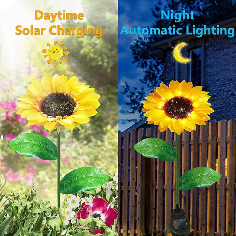 Sunflowers Solar Lawn Light - Shop Express