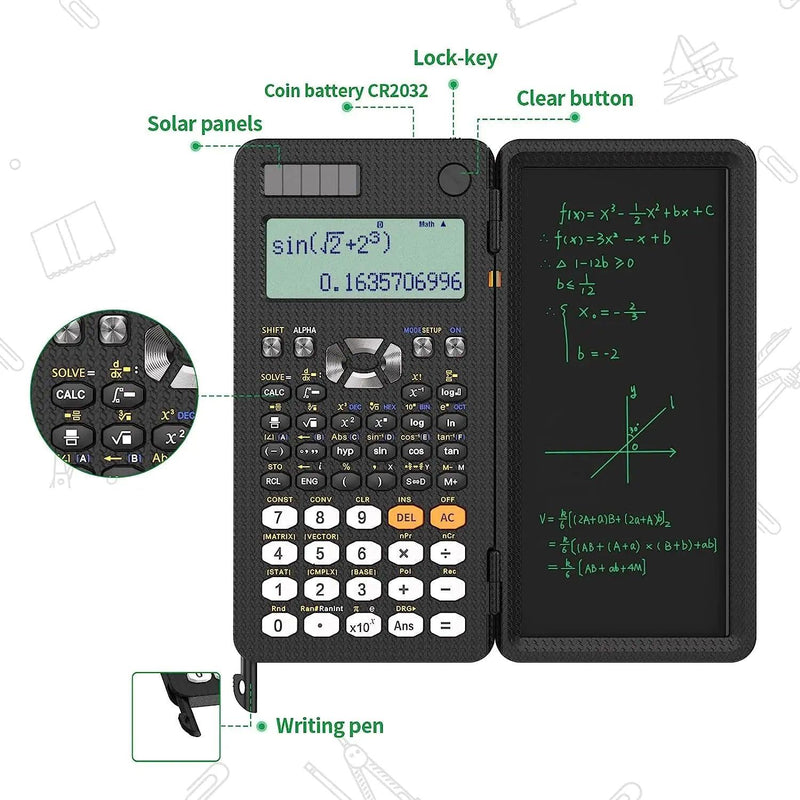 Calculator with Notepad | Scientific - Shop Express