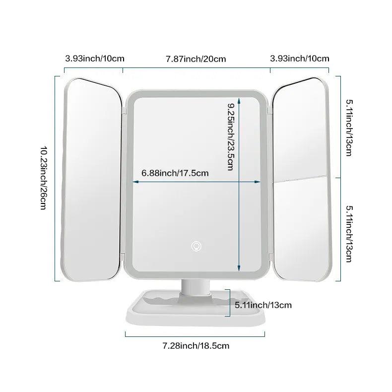 Smart Tri LED Makeup Mirror - Shop Express