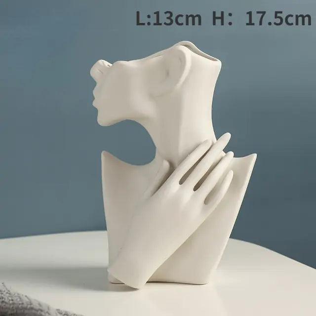 Woman Body Ceramic Vase - Shop Express