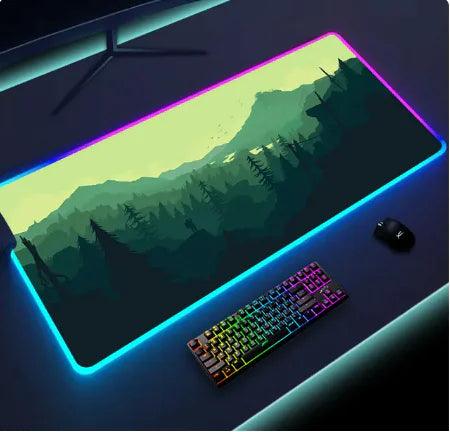 Luminous LED Lighting Mouse Pad - Shop Express