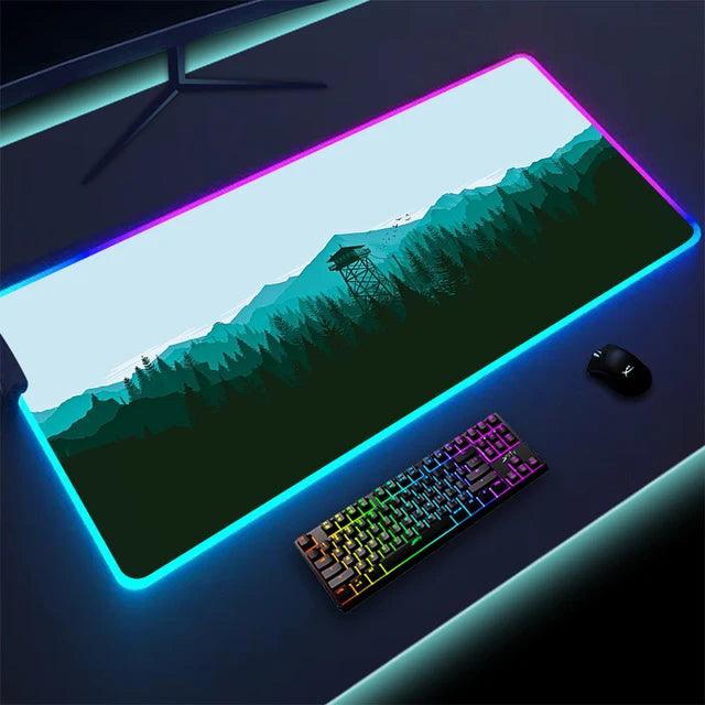 Luminous LED Lighting Mouse Pad - Shop Express