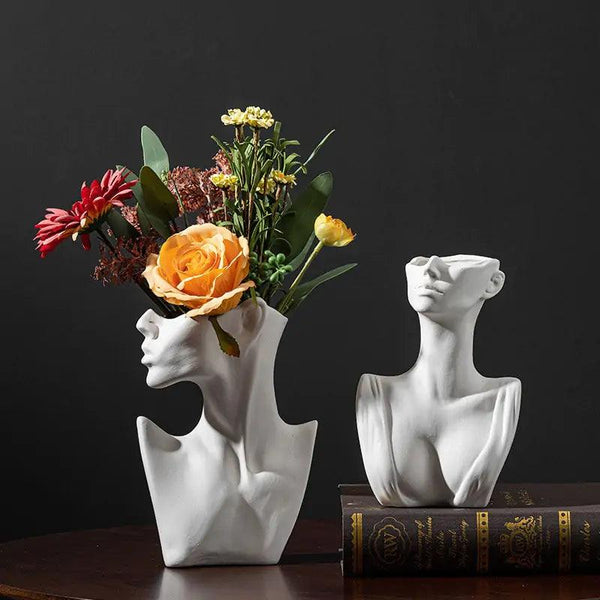 Woman Body Ceramic Vase - Shop Express