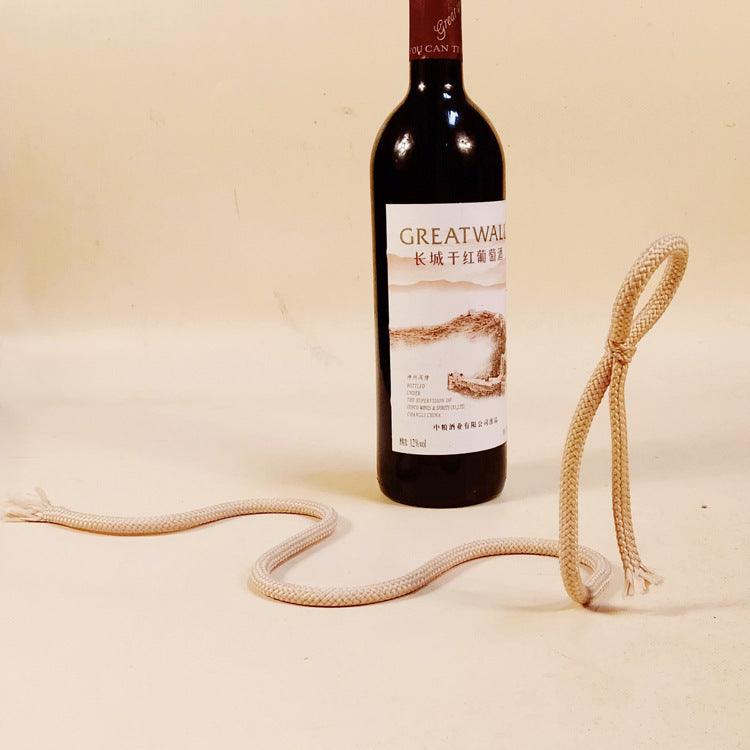 Suspended Rope Wine Bottle - Shop Express