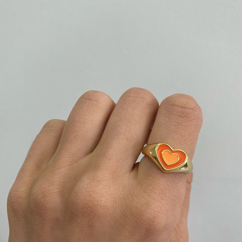 Creative Love Heart Ring - Shop Express