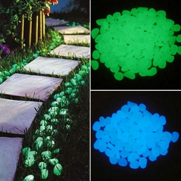 Glow in the Dark Garden Pebbles - Shop Express