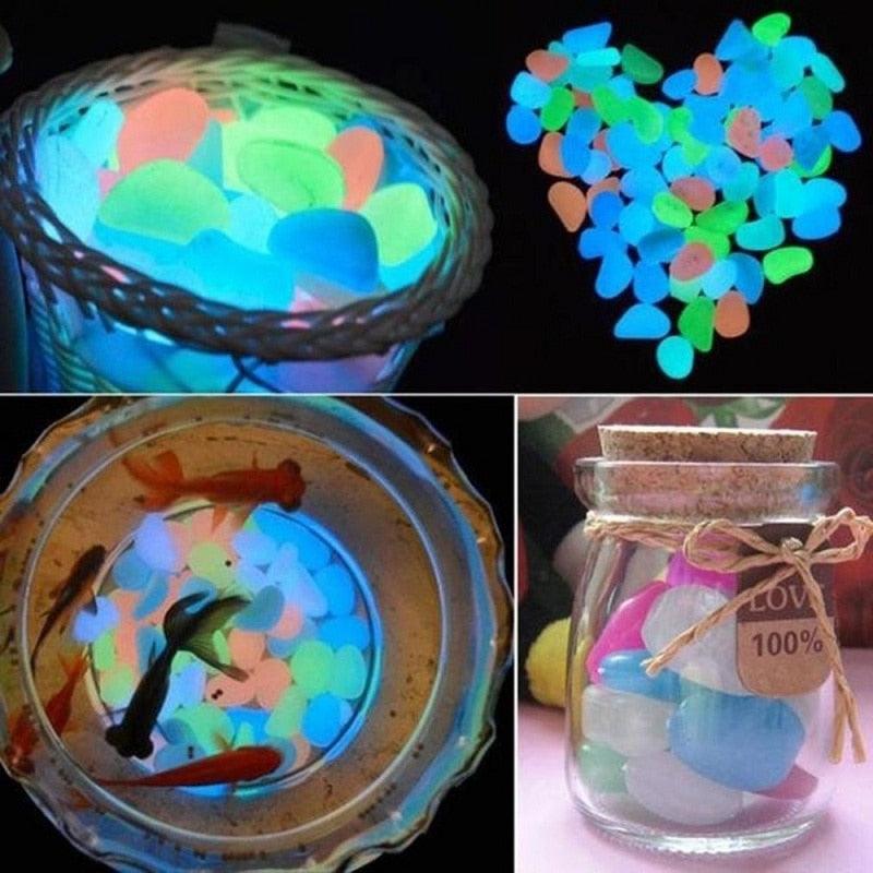 Glow in the Dark Garden Pebbles - Shop Express