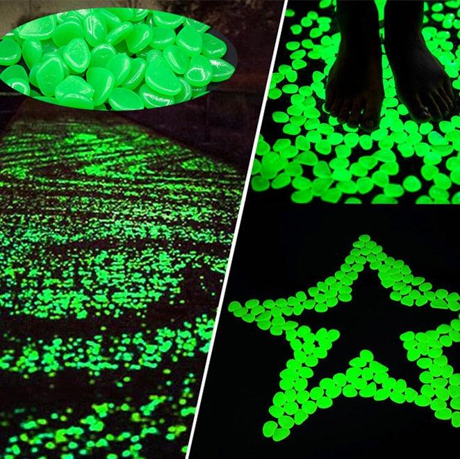 Glow in the Dark Garden Pebbles - Shop Express