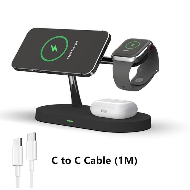 3-in-1 Wireless Magsafe Charger Stand - Shop Express