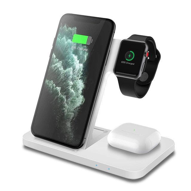 3in1 Wireless Fast Charger Dock Station - Shop Express