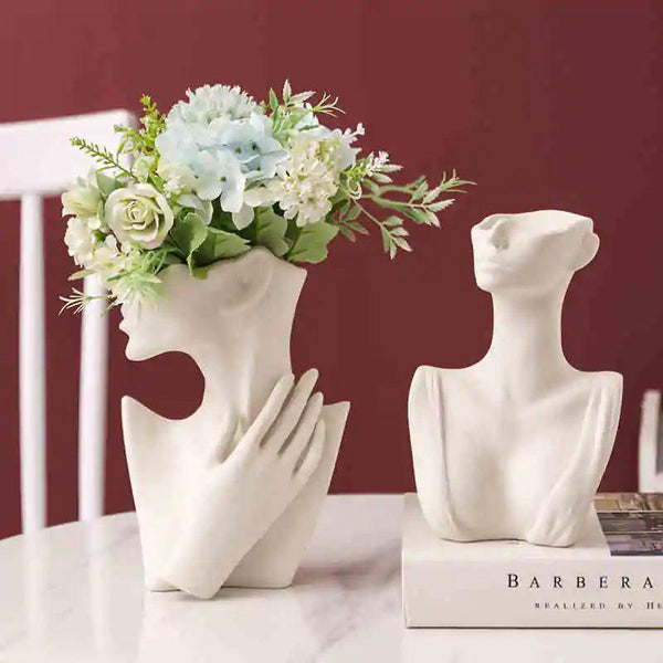 Woman Body Ceramic Vase - Shop Express