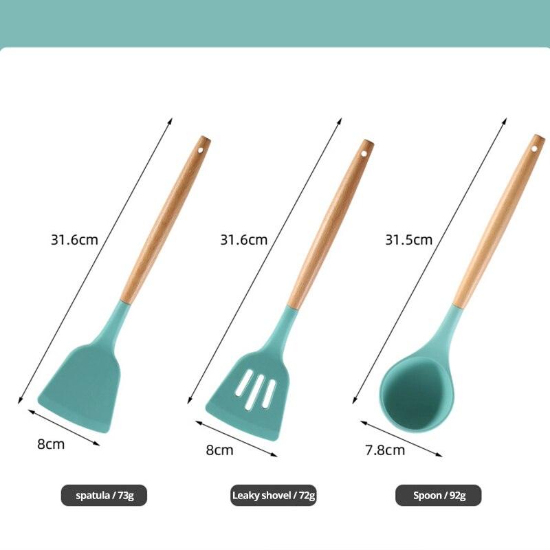 Non Stick Pot Spatula And Spoon - Shop Express