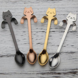 STAINLESS STEEL CAT TEASPOONS - Shop Express