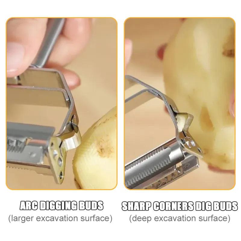 Stainless Steel Kitchen Vegetable Peeler - Shop Express